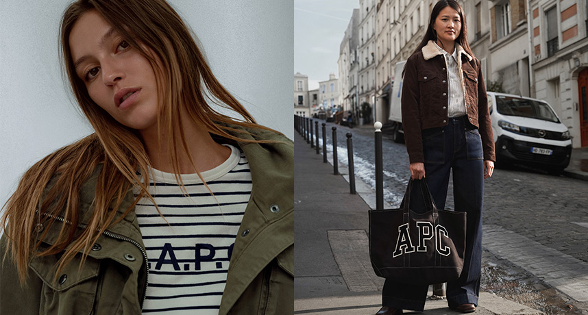 Gap 攜手 A.P.C. 重磅推出 G.A.P.C. 聯名系列，台灣地區同步10月2日限定門市開賣！